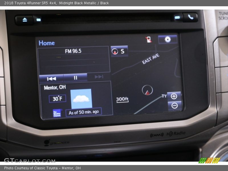 Midnight Black Metallic / Black 2018 Toyota 4Runner SR5 4x4