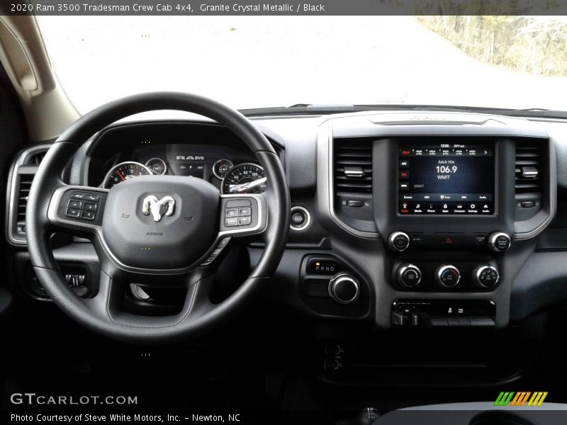 Granite Crystal Metallic / Black 2020 Ram 3500 Tradesman Crew Cab 4x4