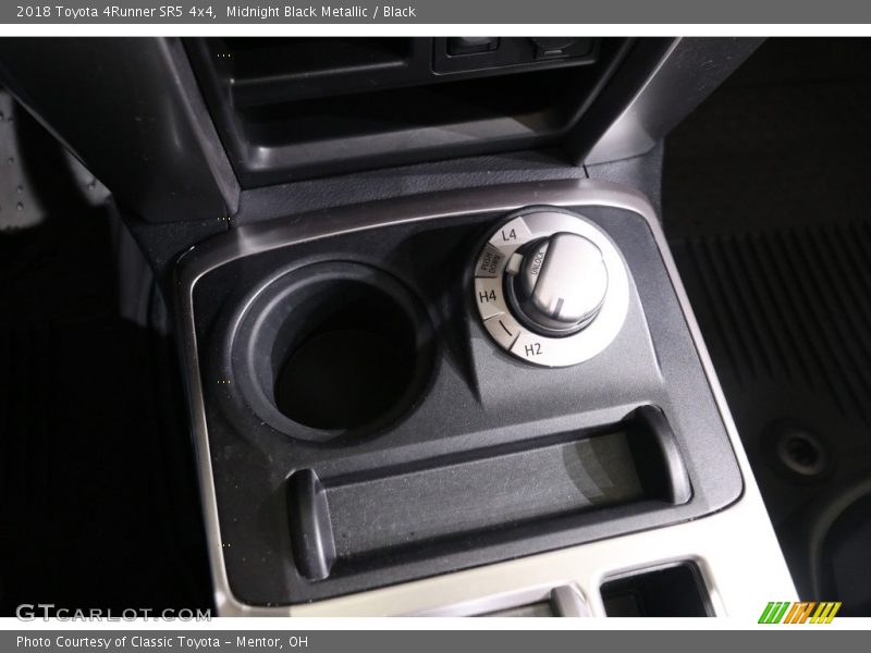 Midnight Black Metallic / Black 2018 Toyota 4Runner SR5 4x4