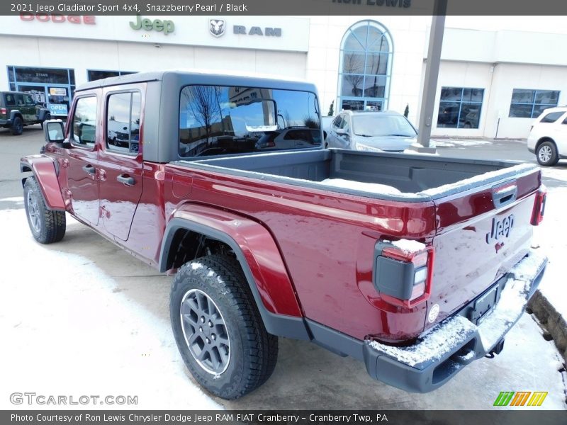 Snazzberry Pearl / Black 2021 Jeep Gladiator Sport 4x4