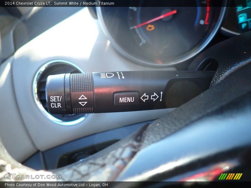 Summit White / Medium Titanium 2014 Chevrolet Cruze LT