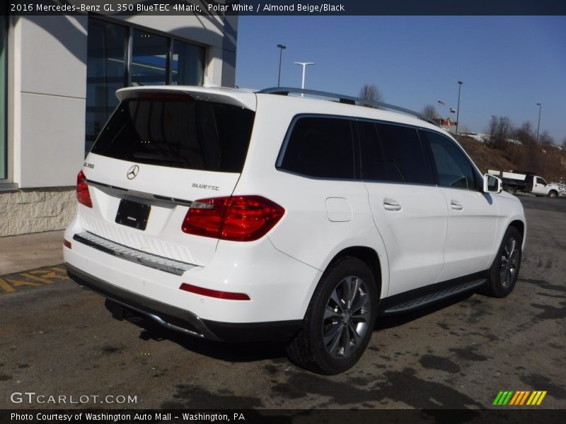 Polar White / Almond Beige/Black 2016 Mercedes-Benz GL 350 BlueTEC 4Matic