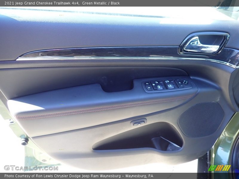 Green Metallic / Black 2021 Jeep Grand Cherokee Trailhawk 4x4