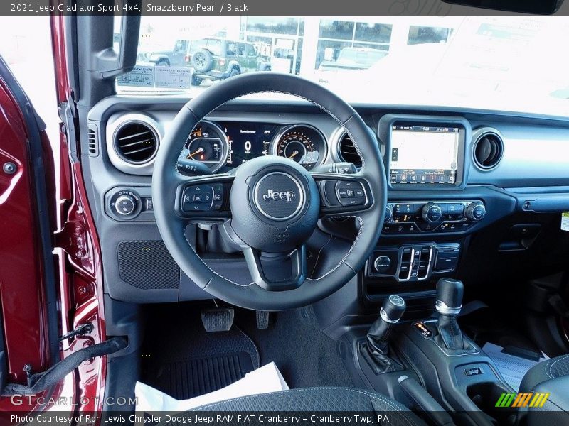 Snazzberry Pearl / Black 2021 Jeep Gladiator Sport 4x4