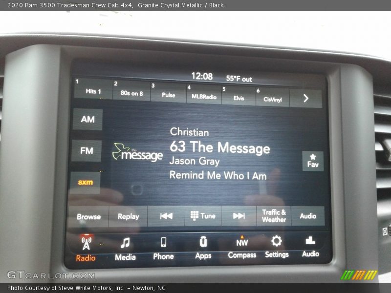 Granite Crystal Metallic / Black 2020 Ram 3500 Tradesman Crew Cab 4x4