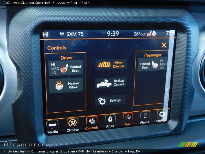 Snazzberry Pearl / Black 2021 Jeep Gladiator Sport 4x4