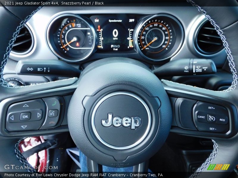 Snazzberry Pearl / Black 2021 Jeep Gladiator Sport 4x4