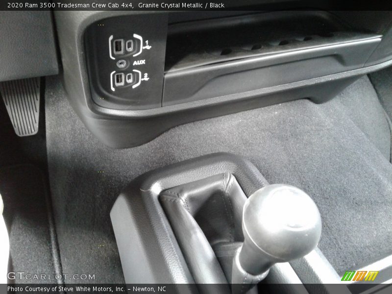 Granite Crystal Metallic / Black 2020 Ram 3500 Tradesman Crew Cab 4x4