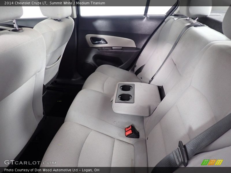Summit White / Medium Titanium 2014 Chevrolet Cruze LT