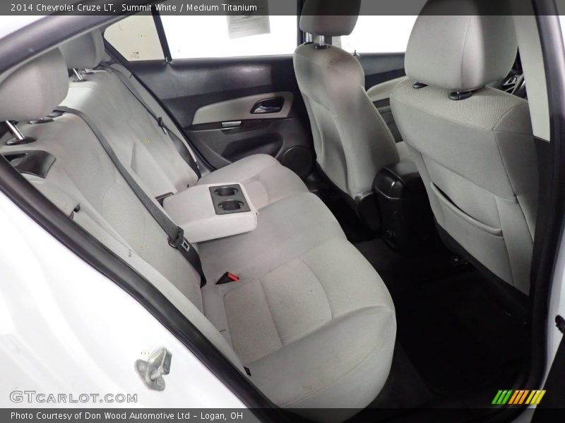 Summit White / Medium Titanium 2014 Chevrolet Cruze LT