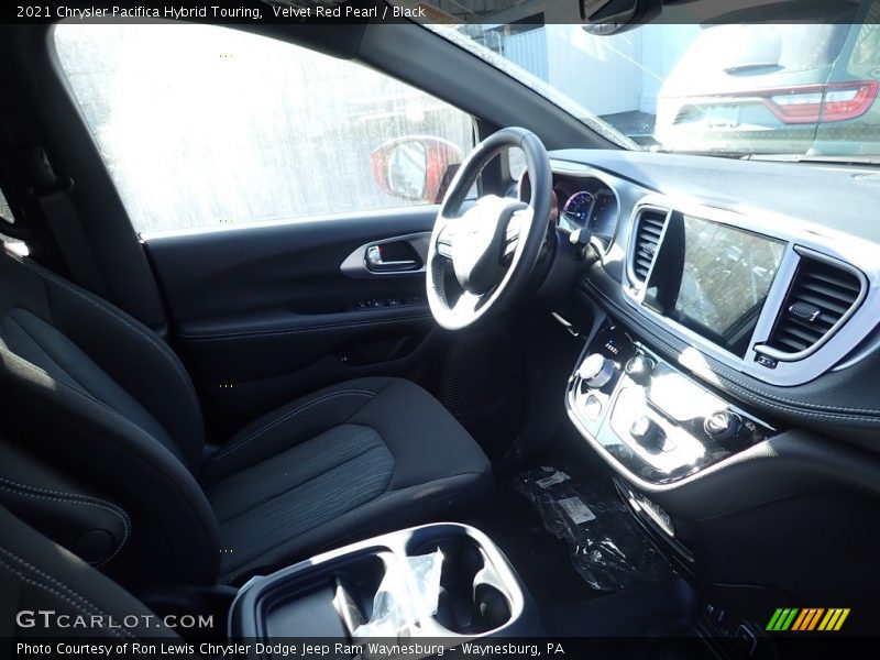 Velvet Red Pearl / Black 2021 Chrysler Pacifica Hybrid Touring