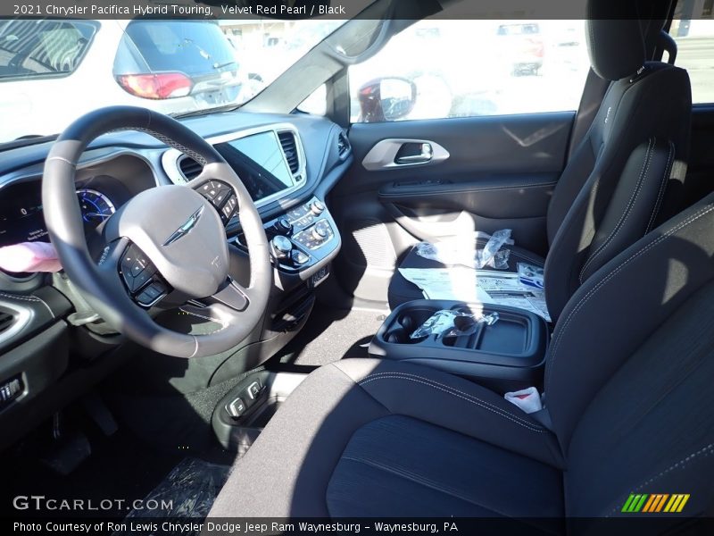 Velvet Red Pearl / Black 2021 Chrysler Pacifica Hybrid Touring
