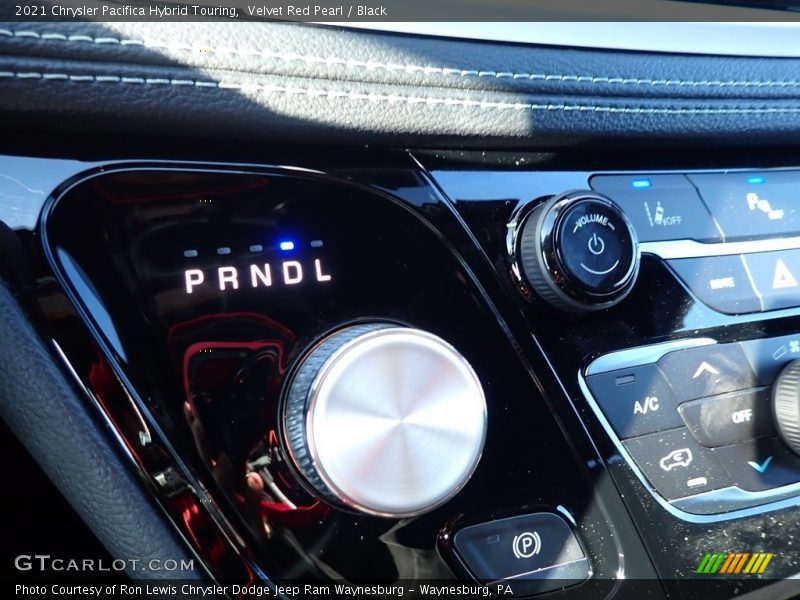 Velvet Red Pearl / Black 2021 Chrysler Pacifica Hybrid Touring