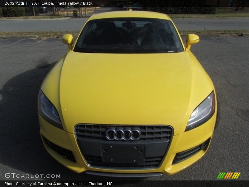 Imola Yellow / Black 2009 Audi TT 2.0T Coupe