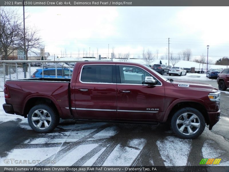 Delmonico Red Pearl / Indigo/Frost 2021 Ram 1500 Limited Crew Cab 4x4