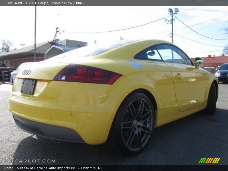 Imola Yellow / Black 2009 Audi TT 2.0T Coupe