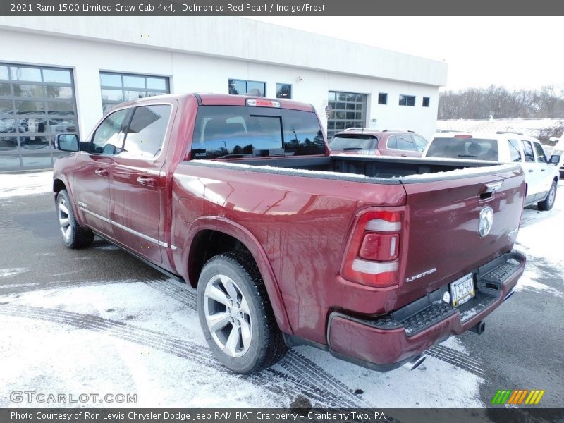Delmonico Red Pearl / Indigo/Frost 2021 Ram 1500 Limited Crew Cab 4x4