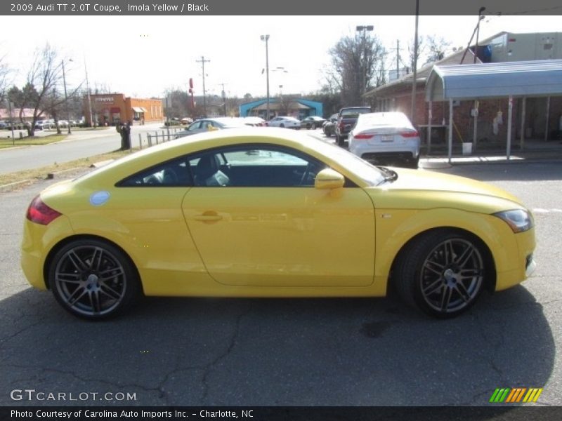Imola Yellow / Black 2009 Audi TT 2.0T Coupe