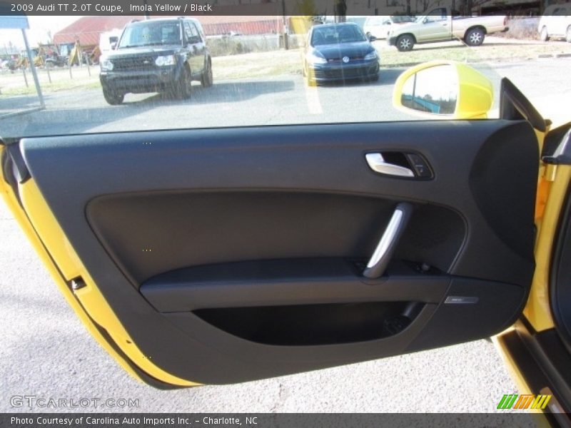 Imola Yellow / Black 2009 Audi TT 2.0T Coupe