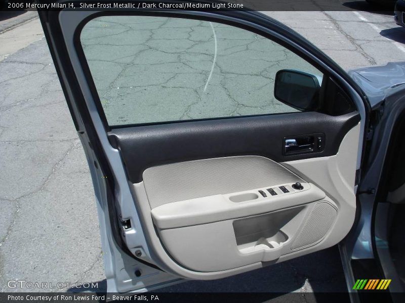 Silver Frost Metallic / Dark Charcoal/Medium Light Stone 2006 Mercury Milan I4
