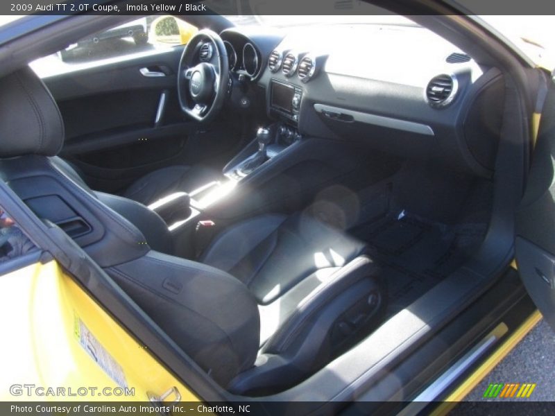 Imola Yellow / Black 2009 Audi TT 2.0T Coupe