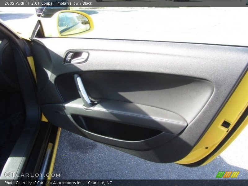 Imola Yellow / Black 2009 Audi TT 2.0T Coupe
