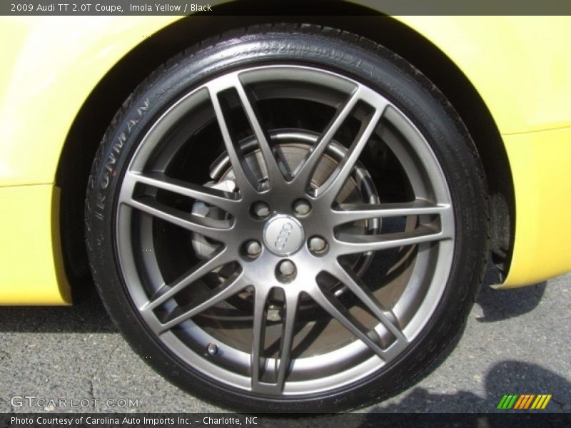 Imola Yellow / Black 2009 Audi TT 2.0T Coupe