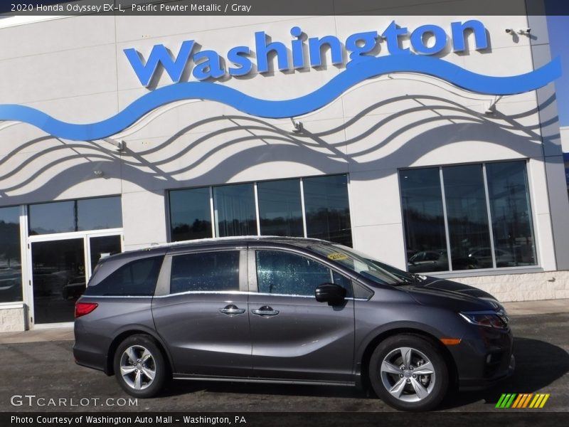 Pacific Pewter Metallic / Gray 2020 Honda Odyssey EX-L