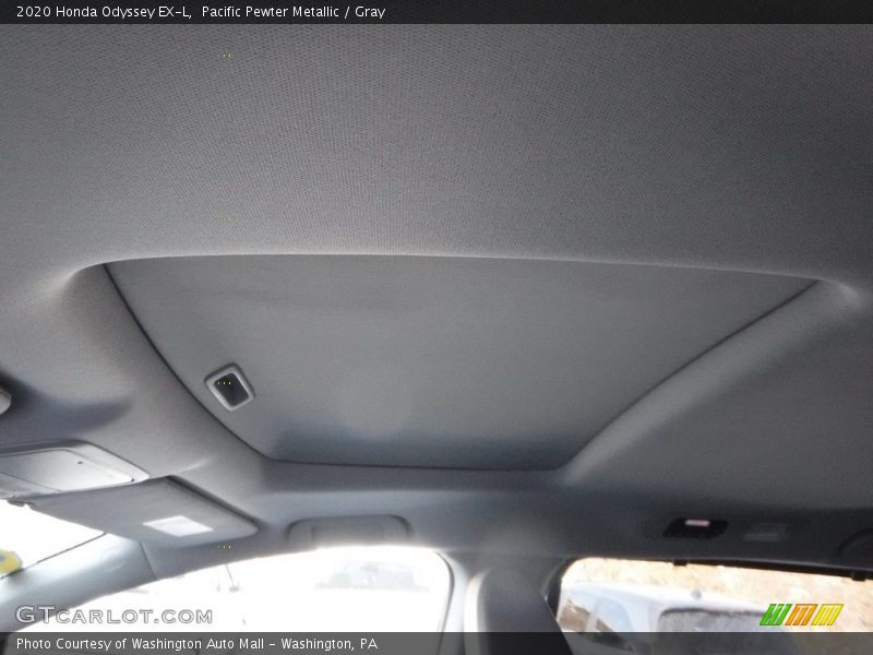 Pacific Pewter Metallic / Gray 2020 Honda Odyssey EX-L