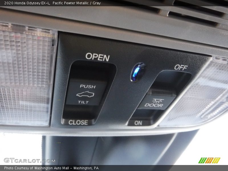 Pacific Pewter Metallic / Gray 2020 Honda Odyssey EX-L