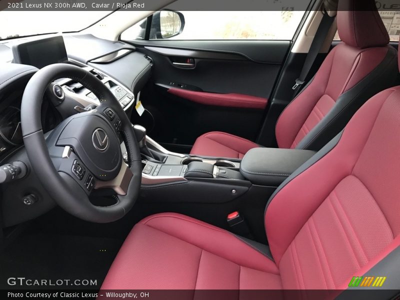  2021 NX 300h AWD Rioja Red Interior