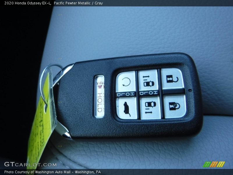 Pacific Pewter Metallic / Gray 2020 Honda Odyssey EX-L