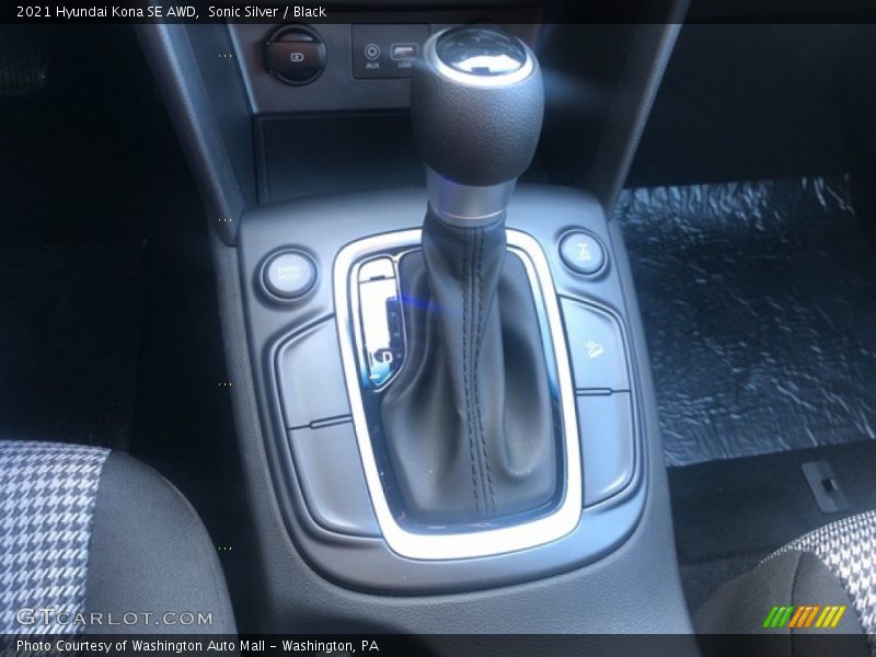 Sonic Silver / Black 2021 Hyundai Kona SE AWD
