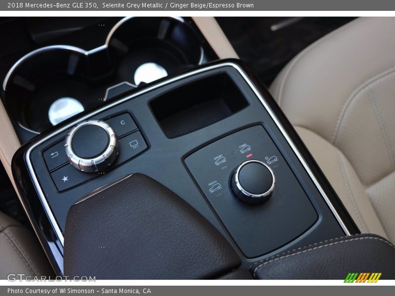 Selenite Grey Metallic / Ginger Beige/Espresso Brown 2018 Mercedes-Benz GLE 350