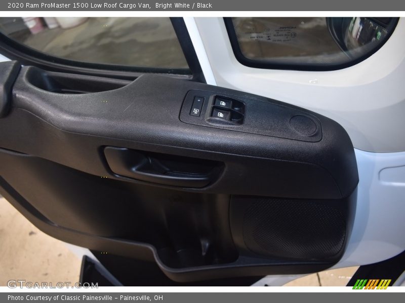 Bright White / Black 2020 Ram ProMaster 1500 Low Roof Cargo Van