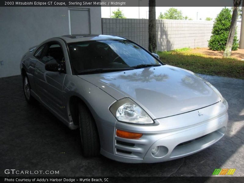 Sterling Silver Metallic / Midnight 2003 Mitsubishi Eclipse GT Coupe