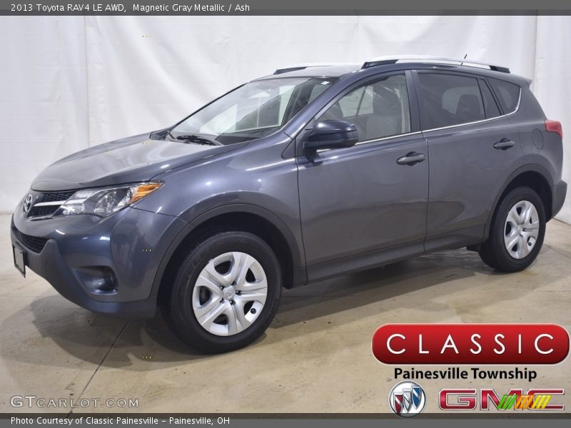 Magnetic Gray Metallic / Ash 2013 Toyota RAV4 LE AWD