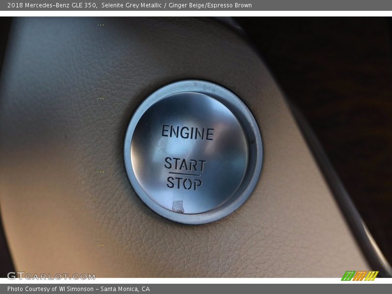 Selenite Grey Metallic / Ginger Beige/Espresso Brown 2018 Mercedes-Benz GLE 350