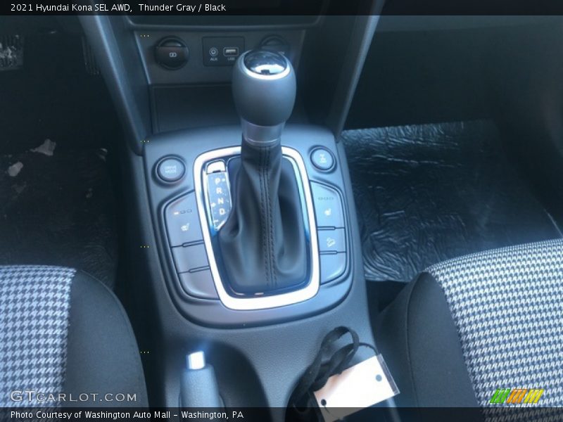 Thunder Gray / Black 2021 Hyundai Kona SEL AWD