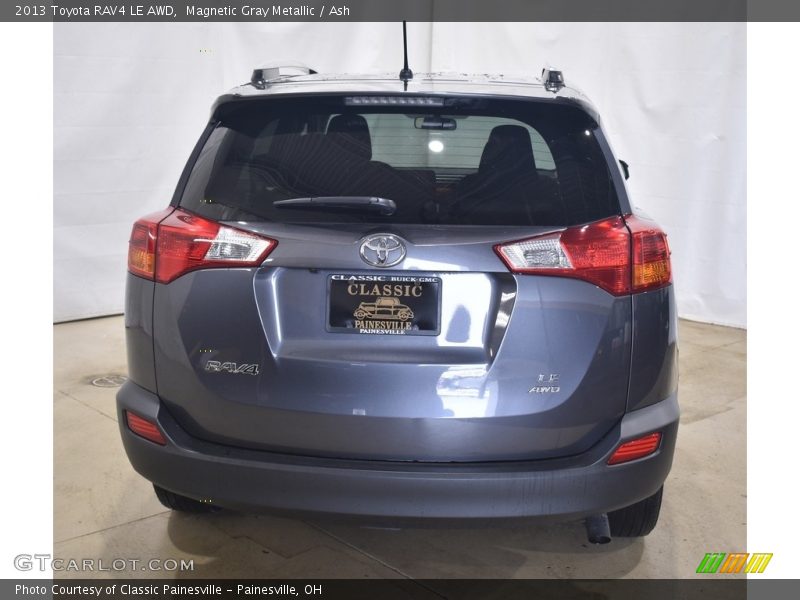 Magnetic Gray Metallic / Ash 2013 Toyota RAV4 LE AWD