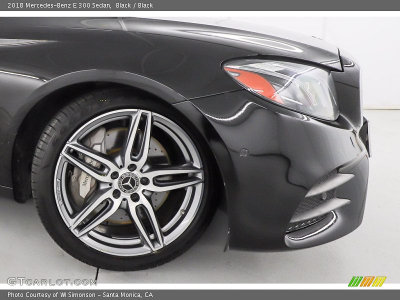 Black / Black 2018 Mercedes-Benz E 300 Sedan