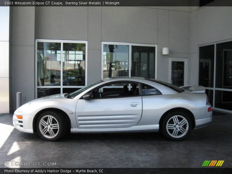 Sterling Silver Metallic / Midnight 2003 Mitsubishi Eclipse GT Coupe