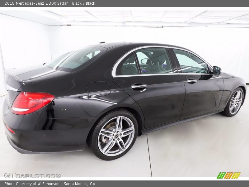 Black / Black 2018 Mercedes-Benz E 300 Sedan