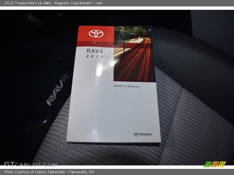 Magnetic Gray Metallic / Ash 2013 Toyota RAV4 LE AWD