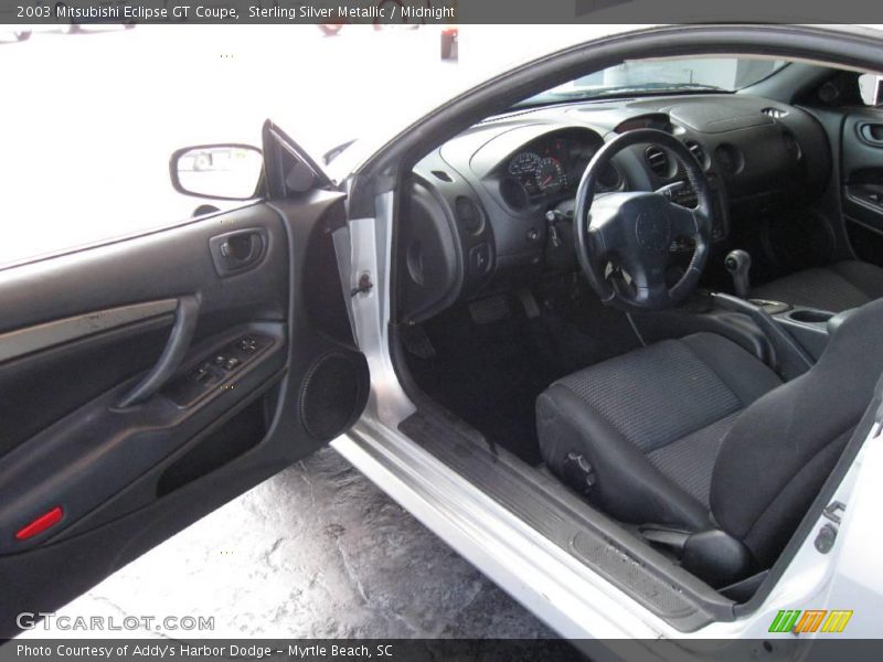 Sterling Silver Metallic / Midnight 2003 Mitsubishi Eclipse GT Coupe