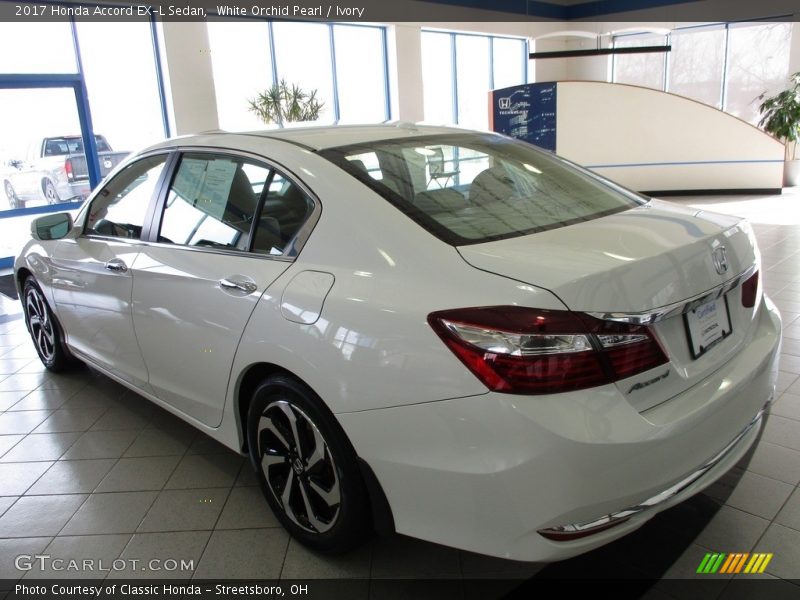 White Orchid Pearl / Ivory 2017 Honda Accord EX-L Sedan