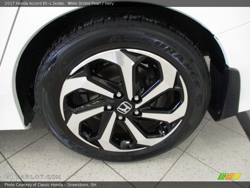 White Orchid Pearl / Ivory 2017 Honda Accord EX-L Sedan