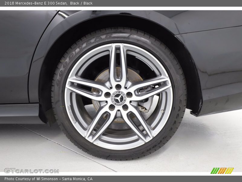 Black / Black 2018 Mercedes-Benz E 300 Sedan
