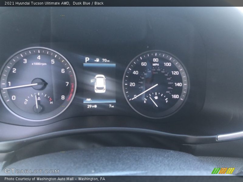 Dusk Blue / Black 2021 Hyundai Tucson Ulitimate AWD