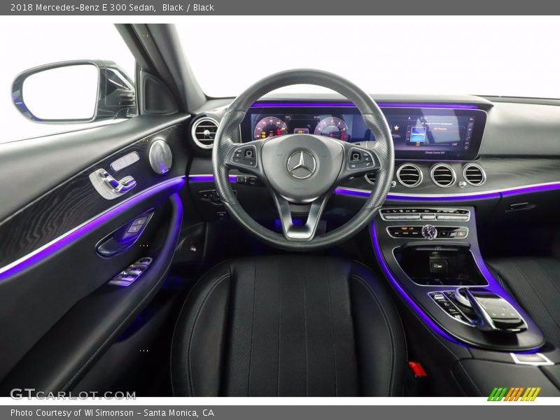 Black / Black 2018 Mercedes-Benz E 300 Sedan